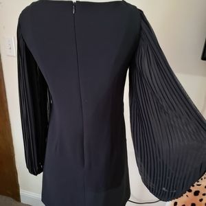 Black mini dress